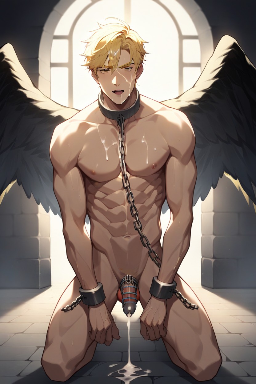 Dark Circles, Scenery, Male Focus AI Gay Porn