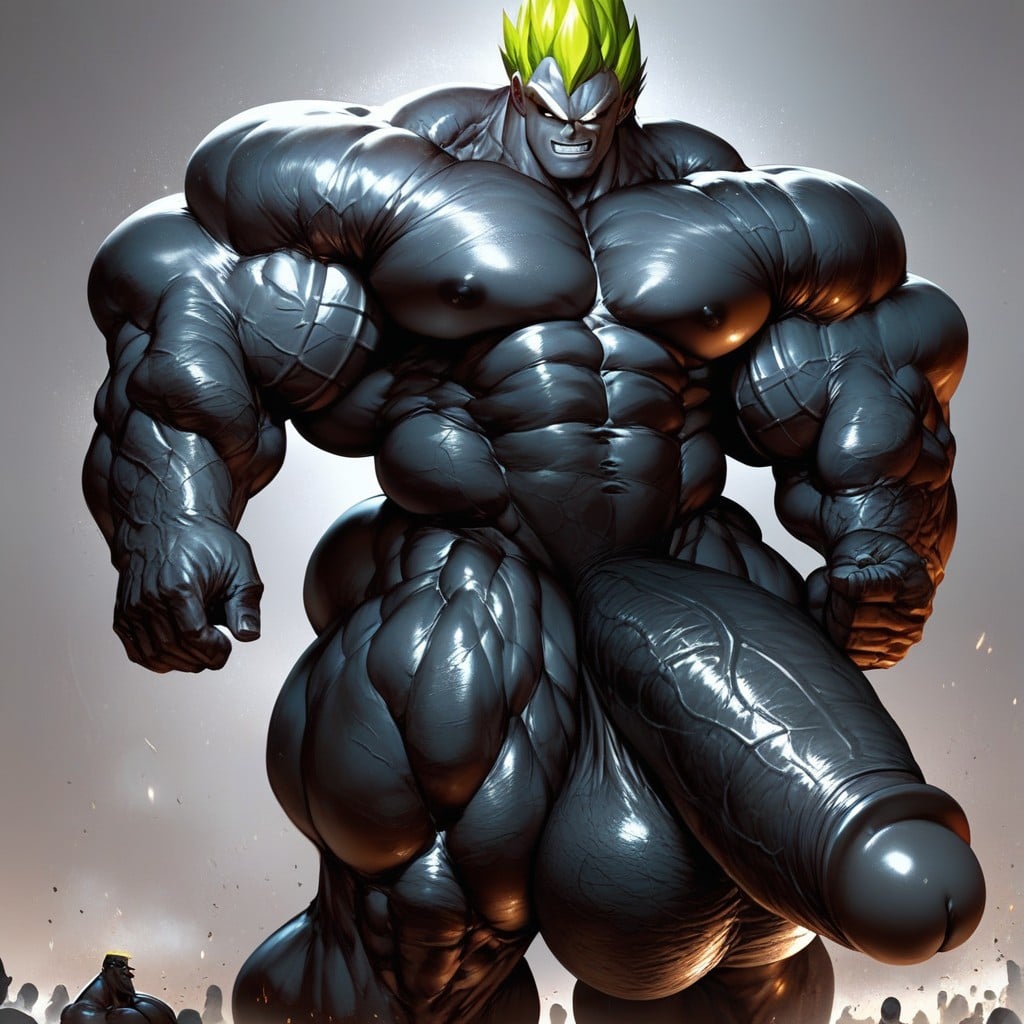 Massive Cock, Muscle Growing, Hyper Muscle AI Gay Porn