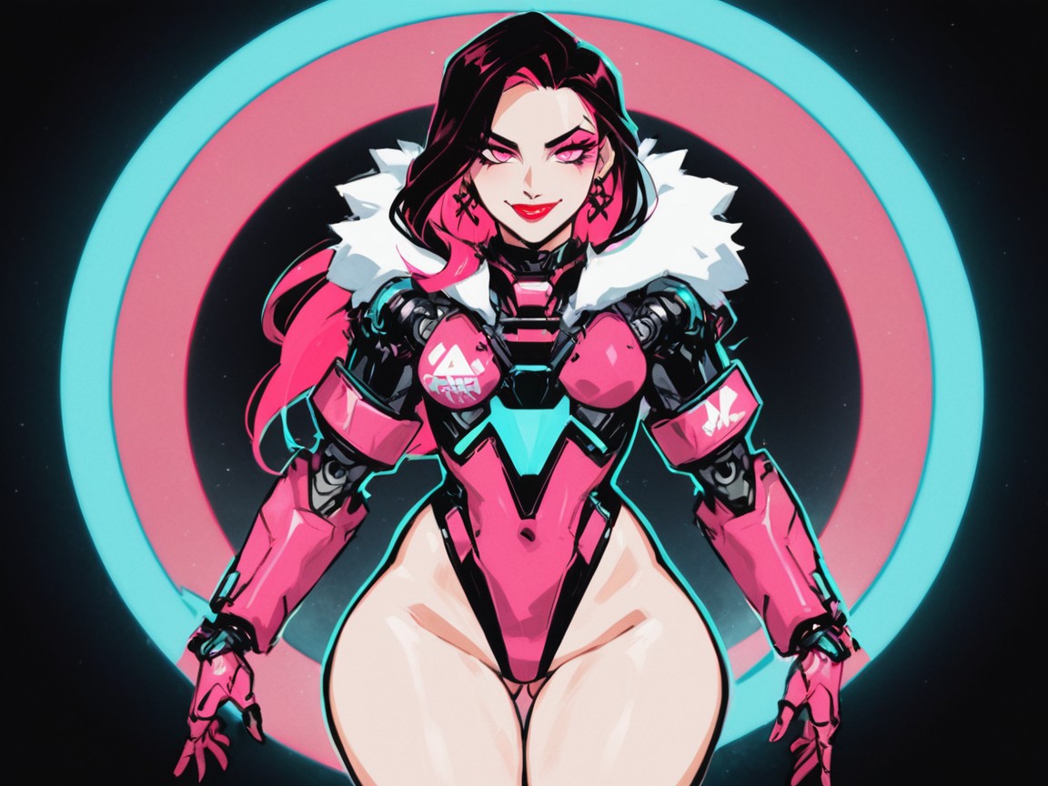 Floating Pink Diamonds, Wide Round Hips, バックライト ラティーナAIエロ
