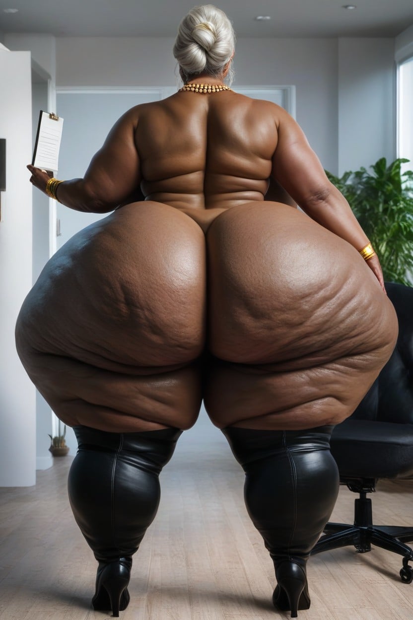 Gigantic Thighs, 1 Person, Long Length AI Porn