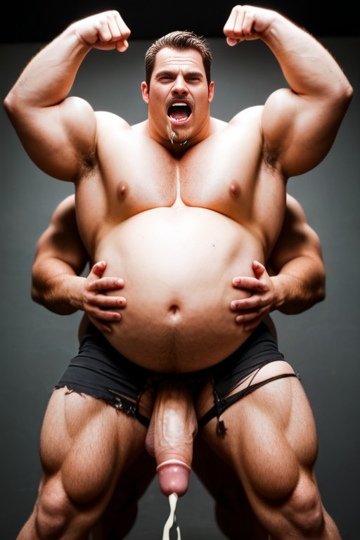 Obese, 18+, Fat AI Gay Porn