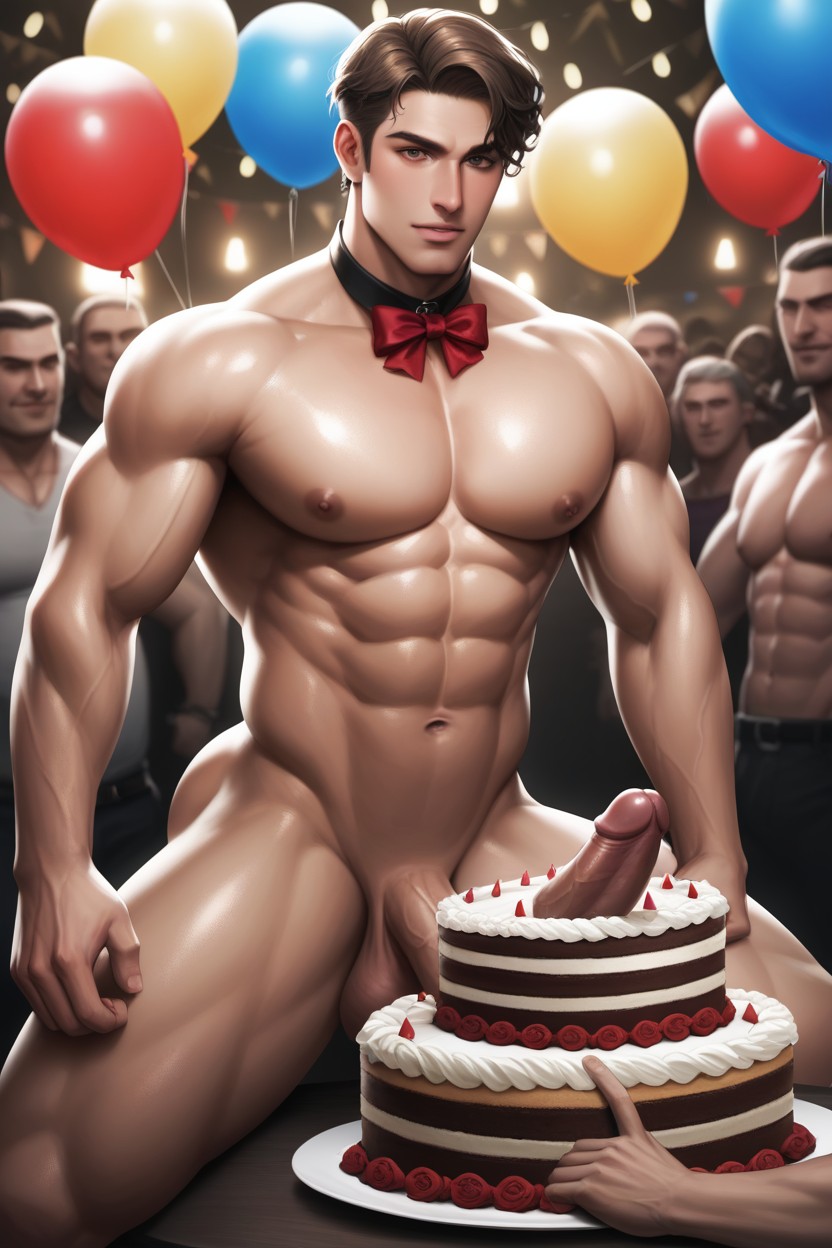 Provocative, Party, Erotic AI Gay Porn