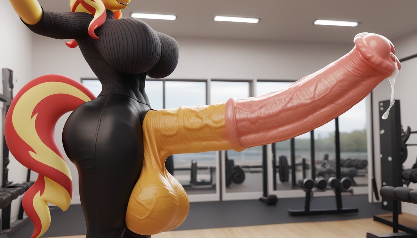 Small Ass, Long Length, Long Penis Furry AI Porn