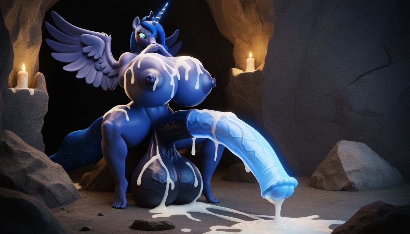 Hyper Balls, Night, Shocked Furry AI Porn