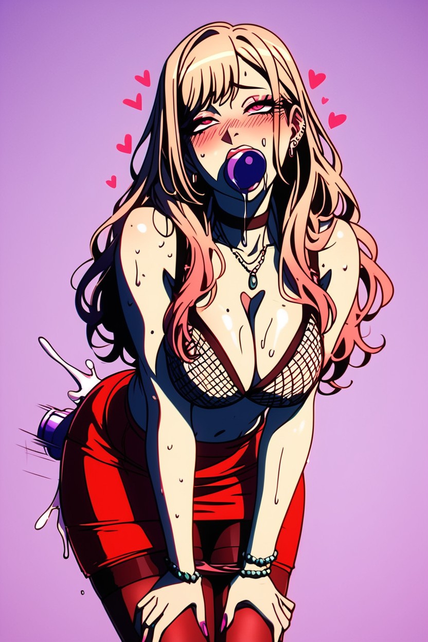 Standing, Bending Over, Heart Love Hentai AI Porn