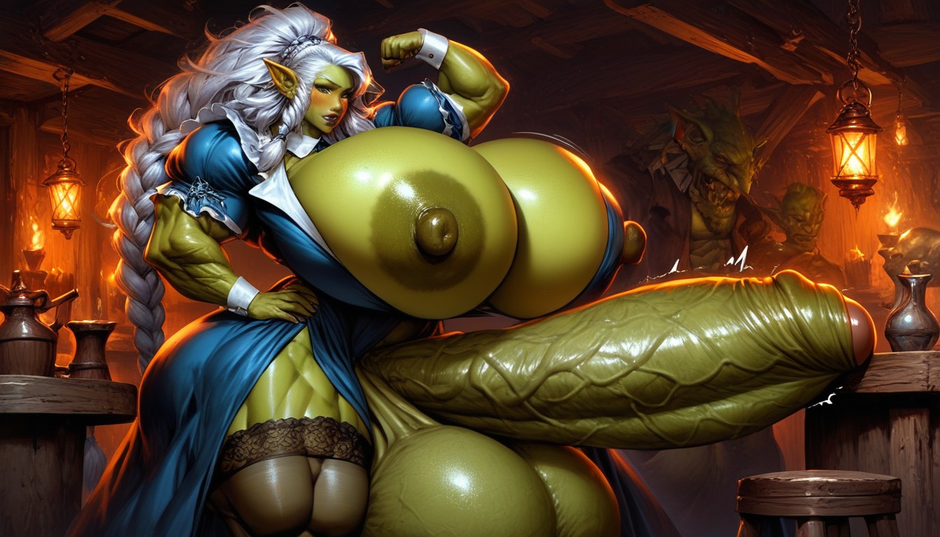 Goblin, Fantasy, Fantasy Tavern Shemale AI Porn