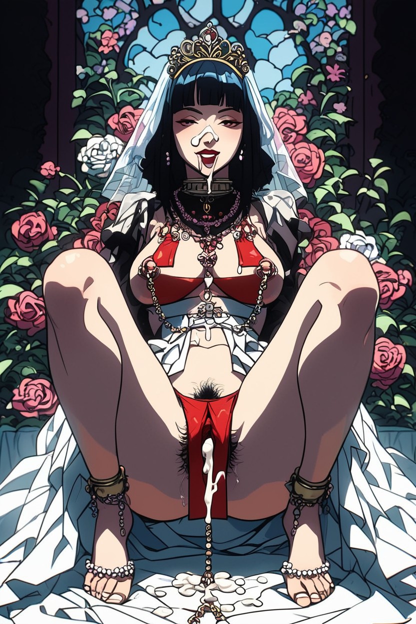 Rise Legged, Square Stage, Tiara AI Porn