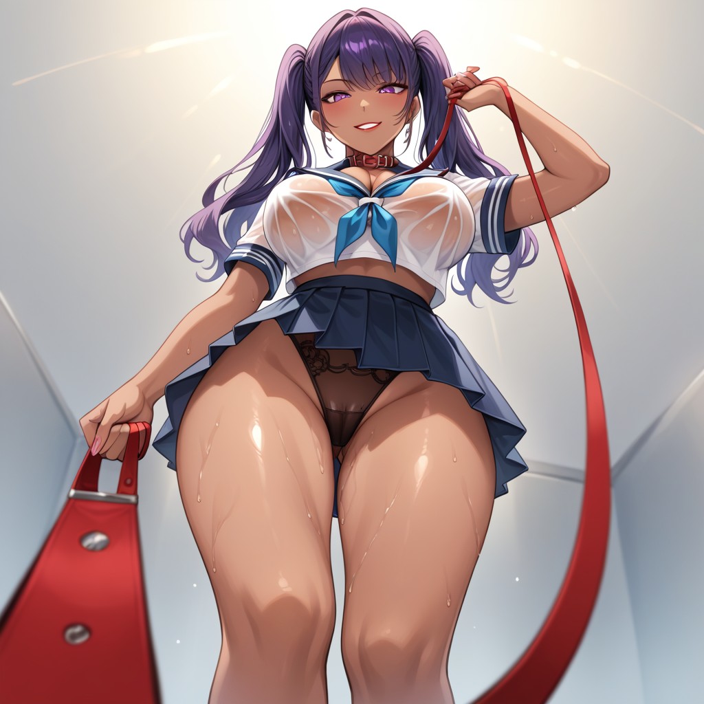 Ultra Tanned, Detailed Eyes, Cropped Male AI Porn