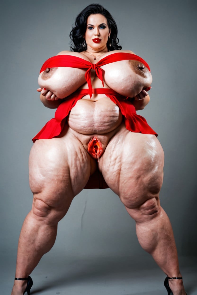 Thighs Exposed, 30+, Tittney Spears BBW AI Porn
