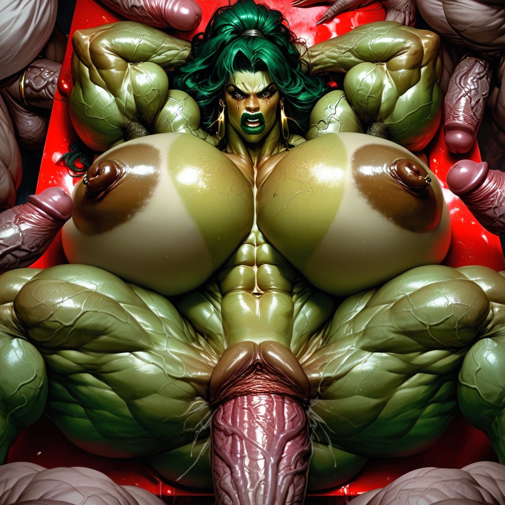 Breast Expansion, Huge Veins, Massive Pumped Pussy AI Porn