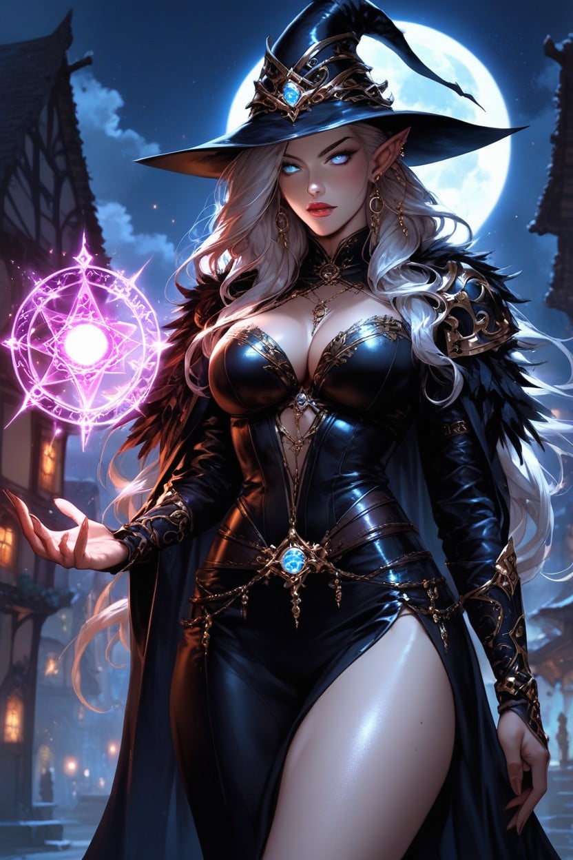 Large Breast, Night, 18+ AI Porn