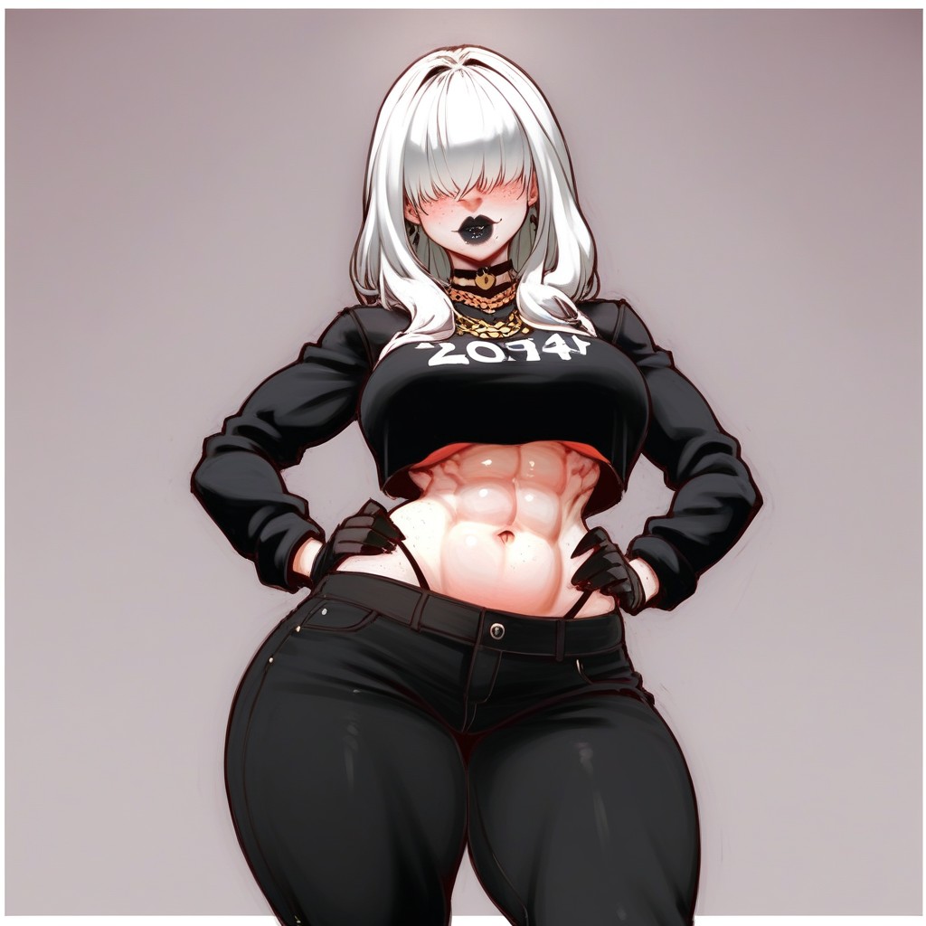 Most Detailed Hair, Thong Riding Up Hips, Fit AI Porn