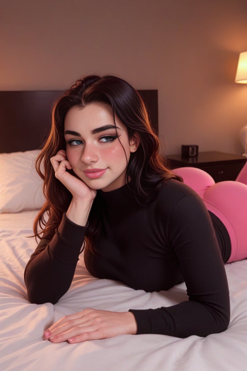 Laying On Stomach, Melkor Mancin Style, Pale Skin AI Porn