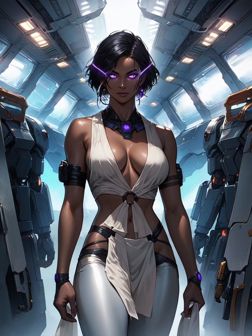 Futuristic, African, 18+ Hentai AI Porn