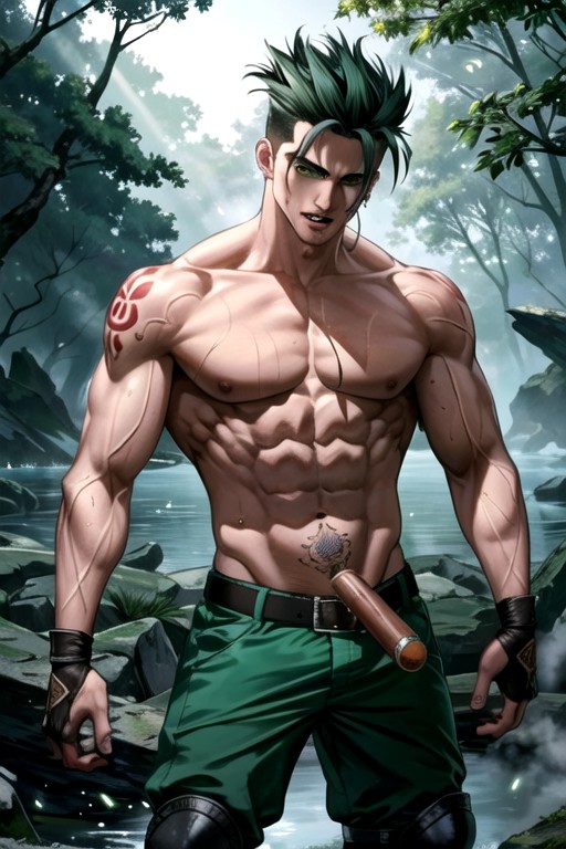 Pale Skin, Strikingly Handsome, Syzoth Porno gay IA