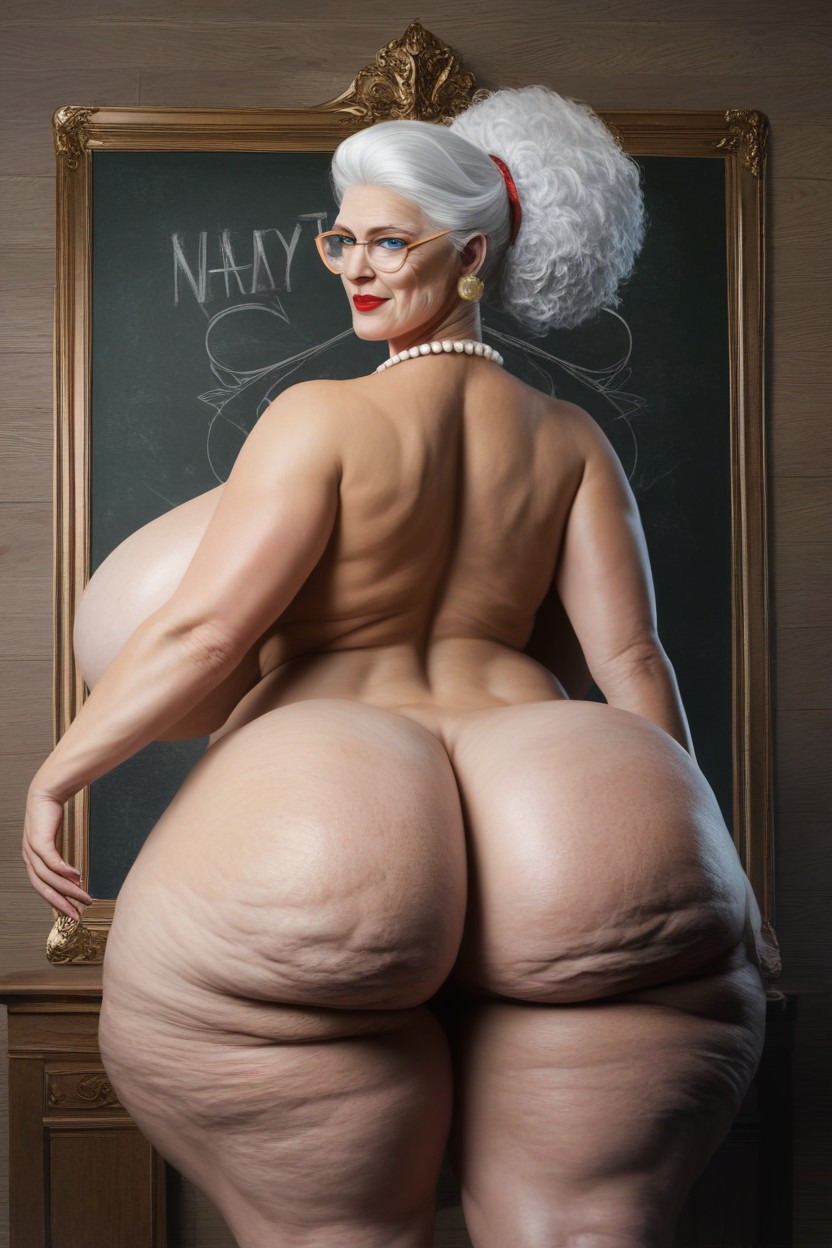 Extremely Wide Hips, Jewish Woman, Walking Away Looking Back At Viewer Porno IA