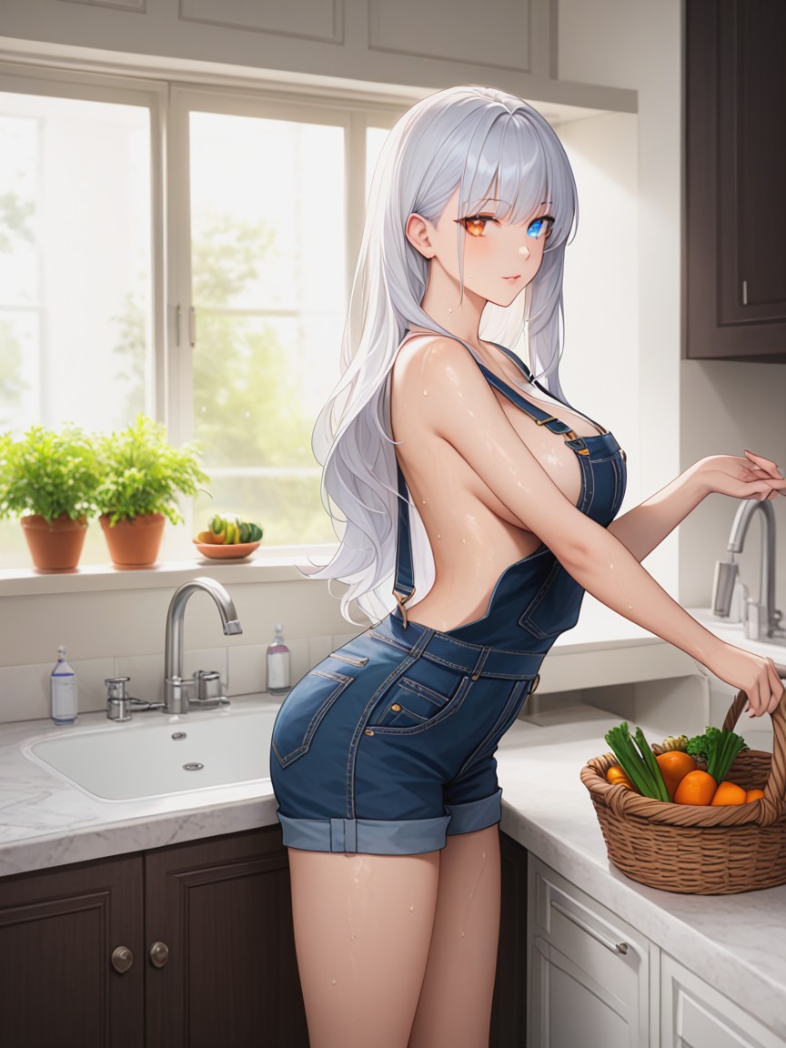 Water Running Sink, 18+, Backlit Hentai IA