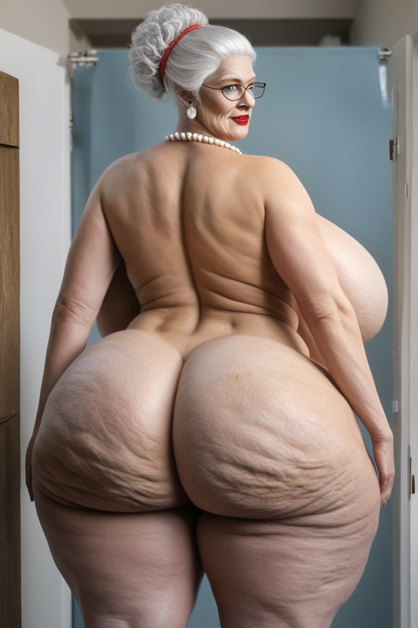 Monster Fake Butt, 서 있기, Cellulite AI 포르노