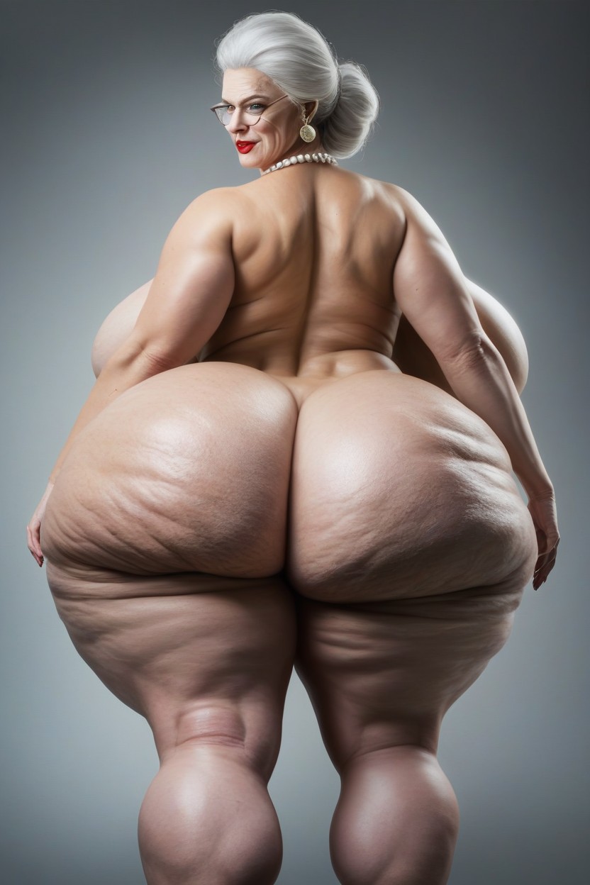 乳房擴張, 灰黑色, Extremely Wide Hips AI黃片