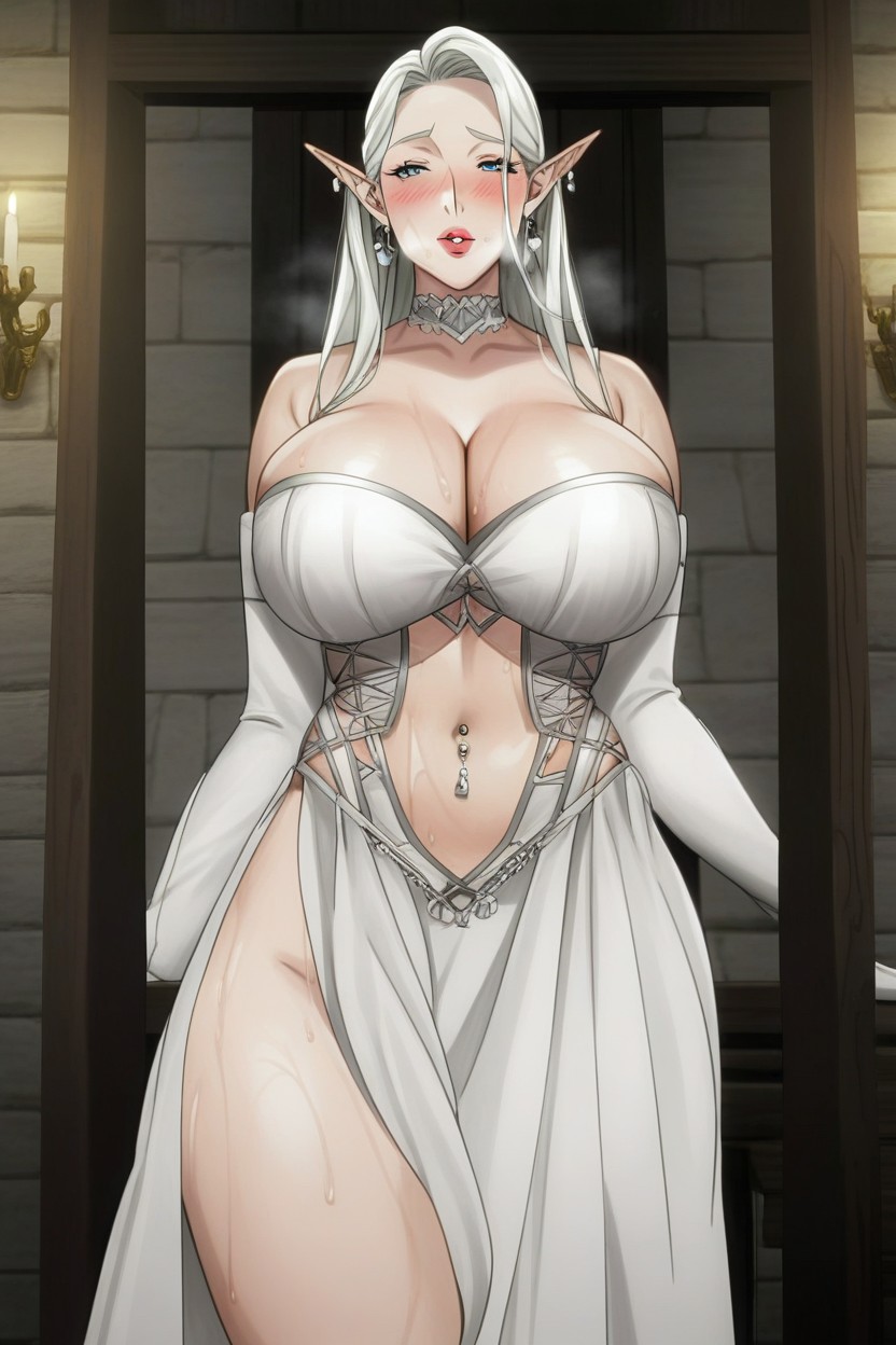 Wide Hips, Large Ass, Breathing Hentai IA