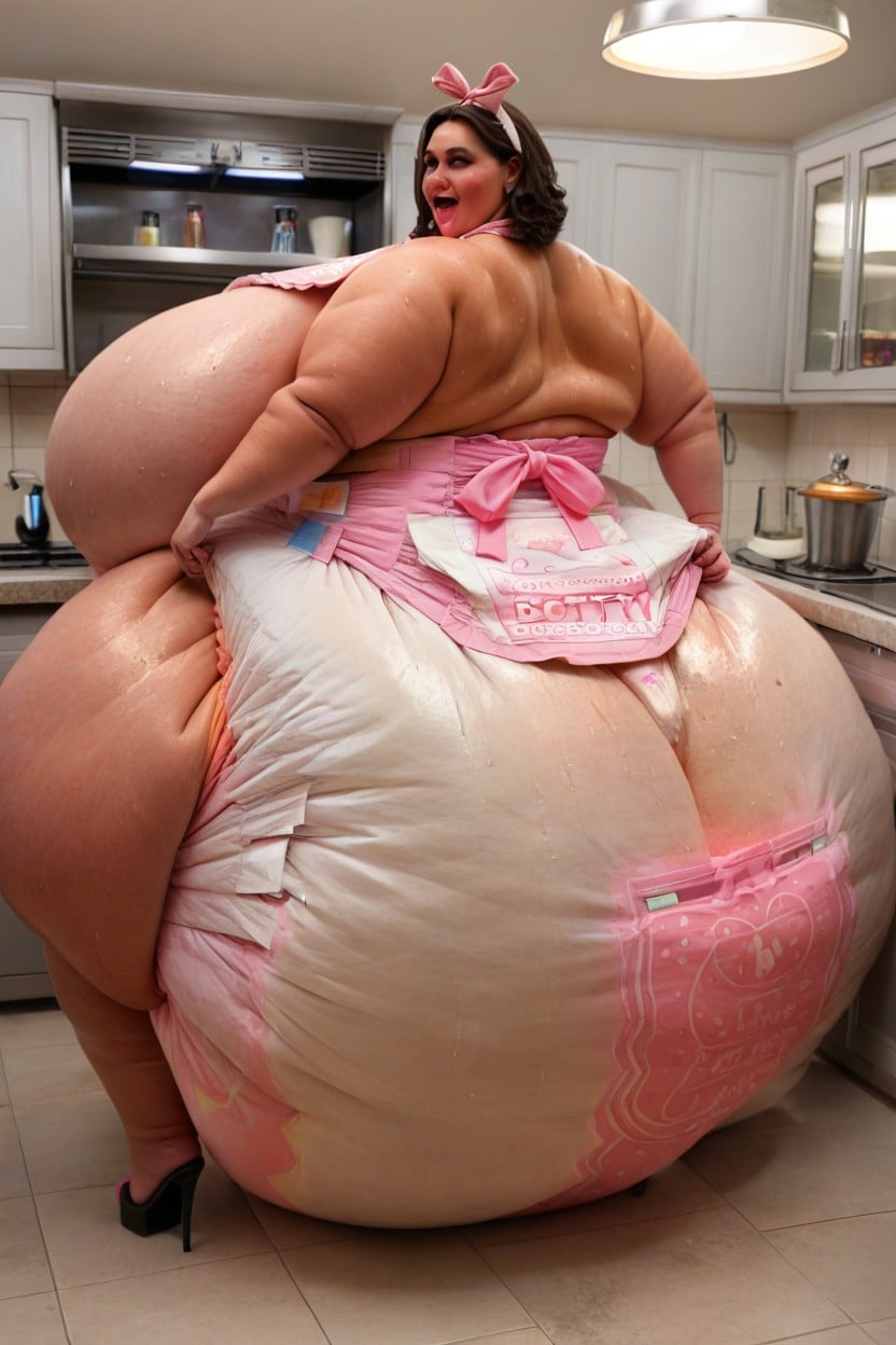 Rounded Breasts, Man Face Out Of Frame, Excessive Cum Porno BBW IA