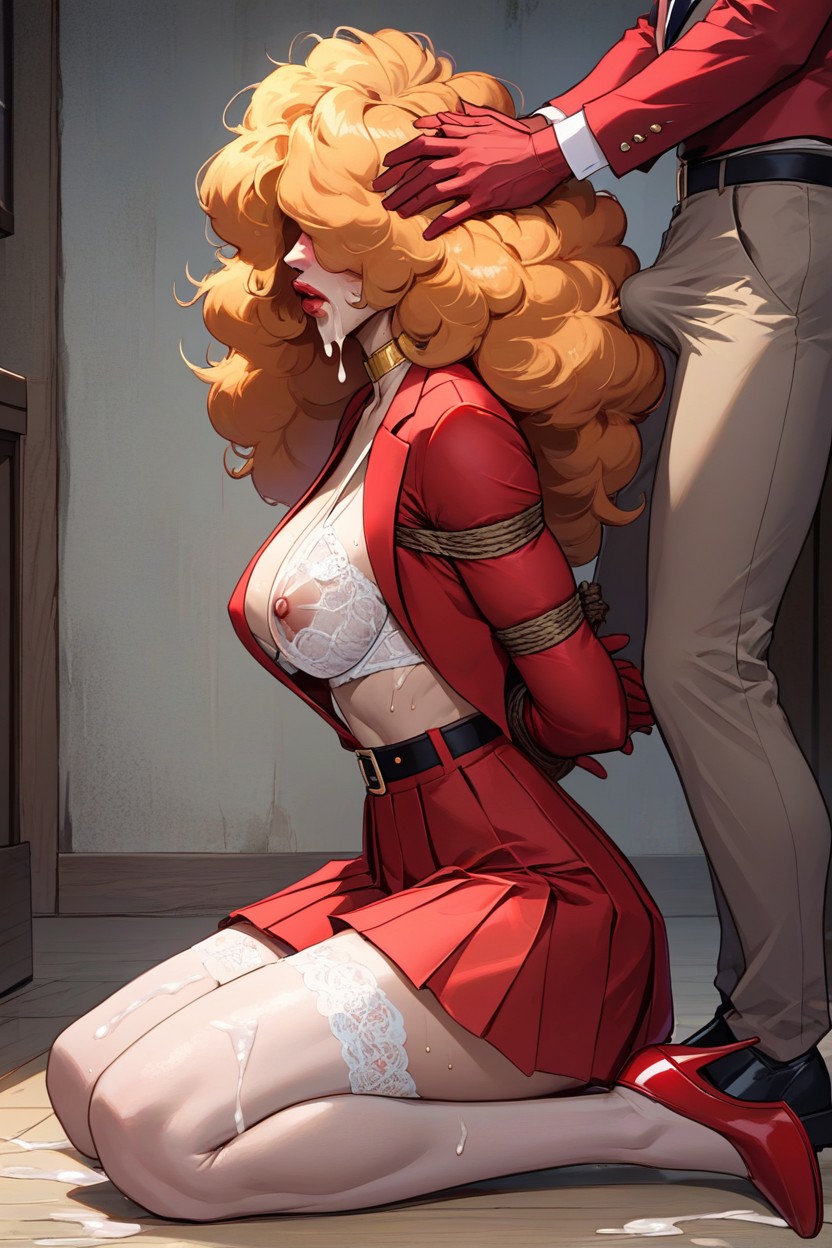 Ms Bellum, Embarrassed, Smeared Make Up AI Porn