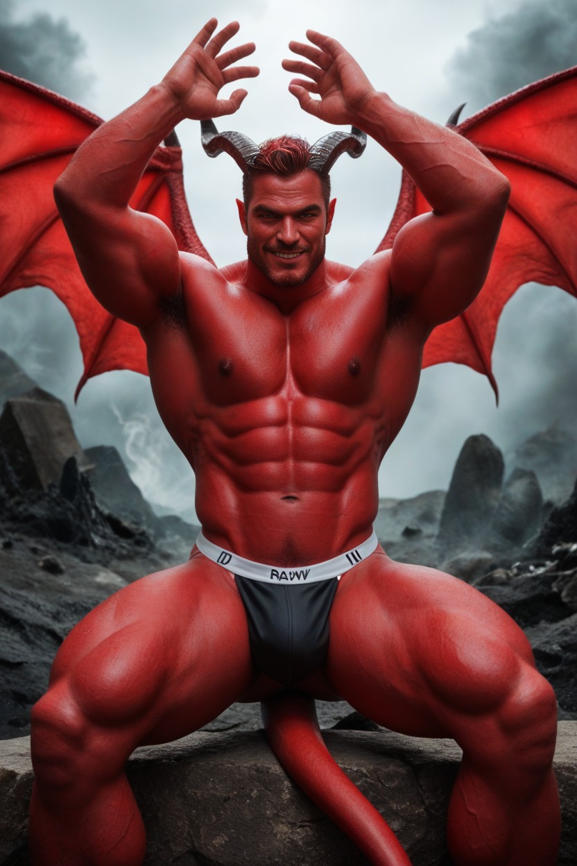 Horny, 18+, Hunky AI Gay Porn