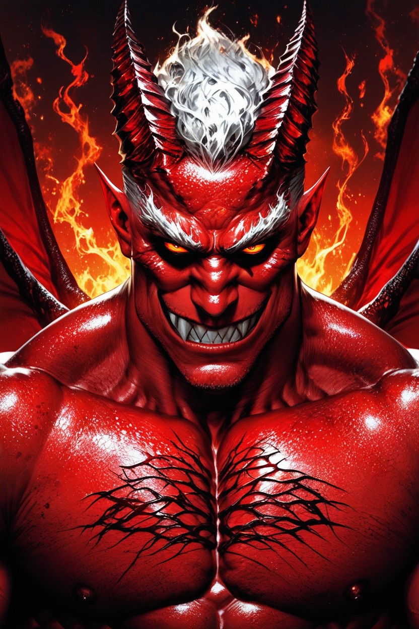 Demonic, Majestic, Magnificent AI Gay Porn