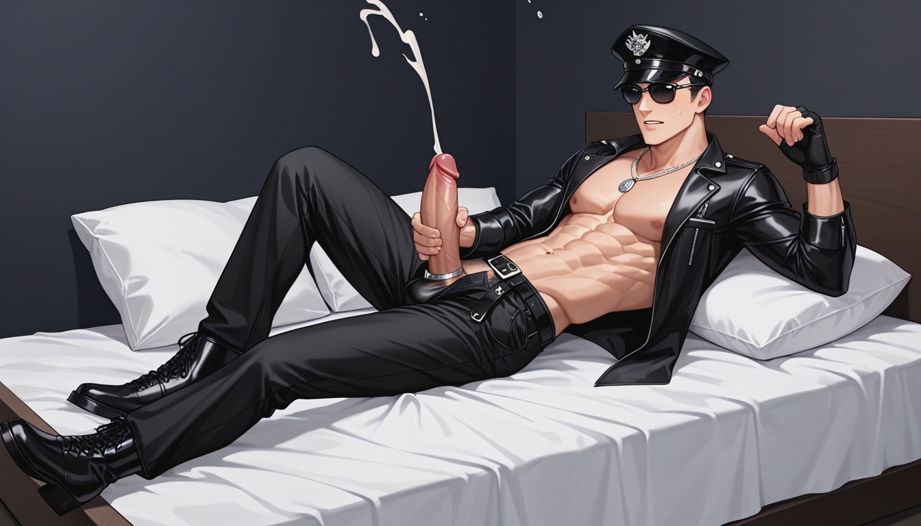 Showing Penis Through Fly, Bad Aesthetic, Intense Cumshot AI Gay Porn