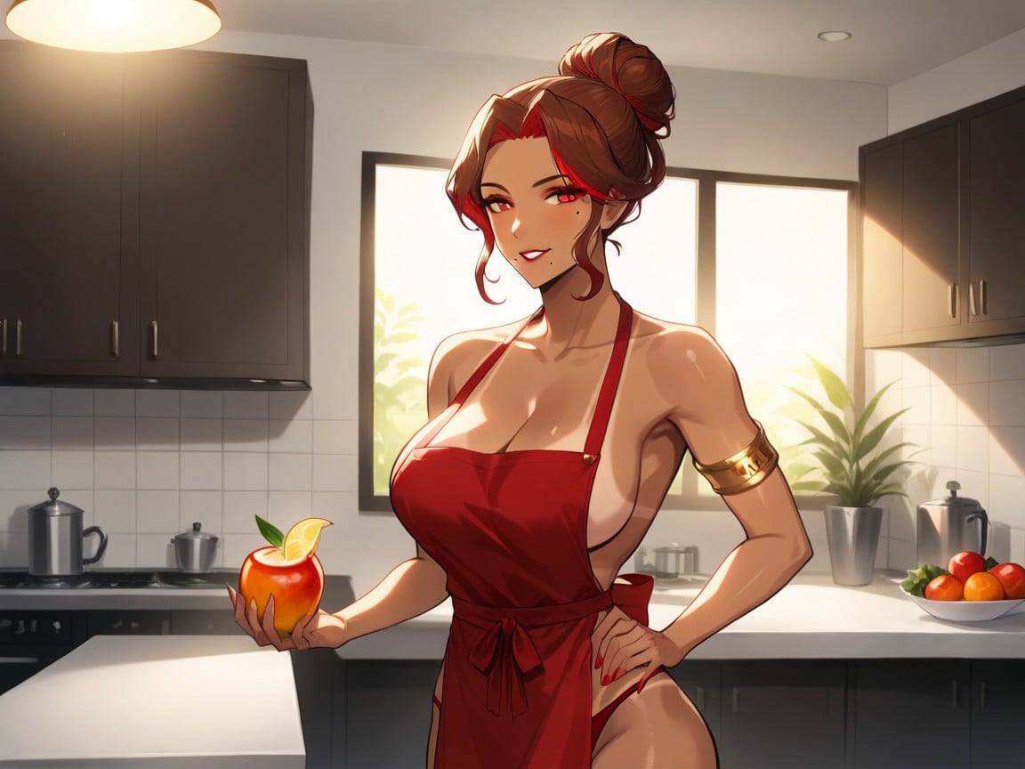 Woman Eating Fruit, Ultra Detailed, 1 Person Hentai AI Porn