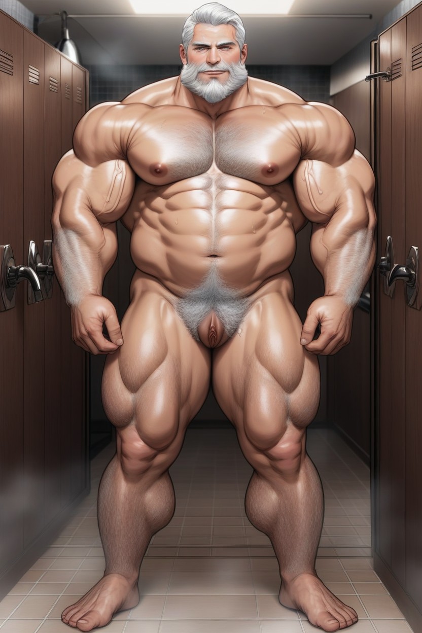 Alone, Beefy, Transman AI Gay Porn