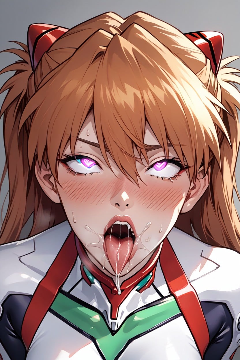 Lasciviousness, Panting, Small Breasts AI Porn