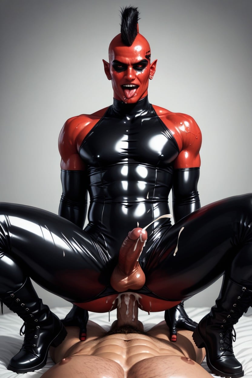Horny, Ahegao, Cumshot AI Gay Porn