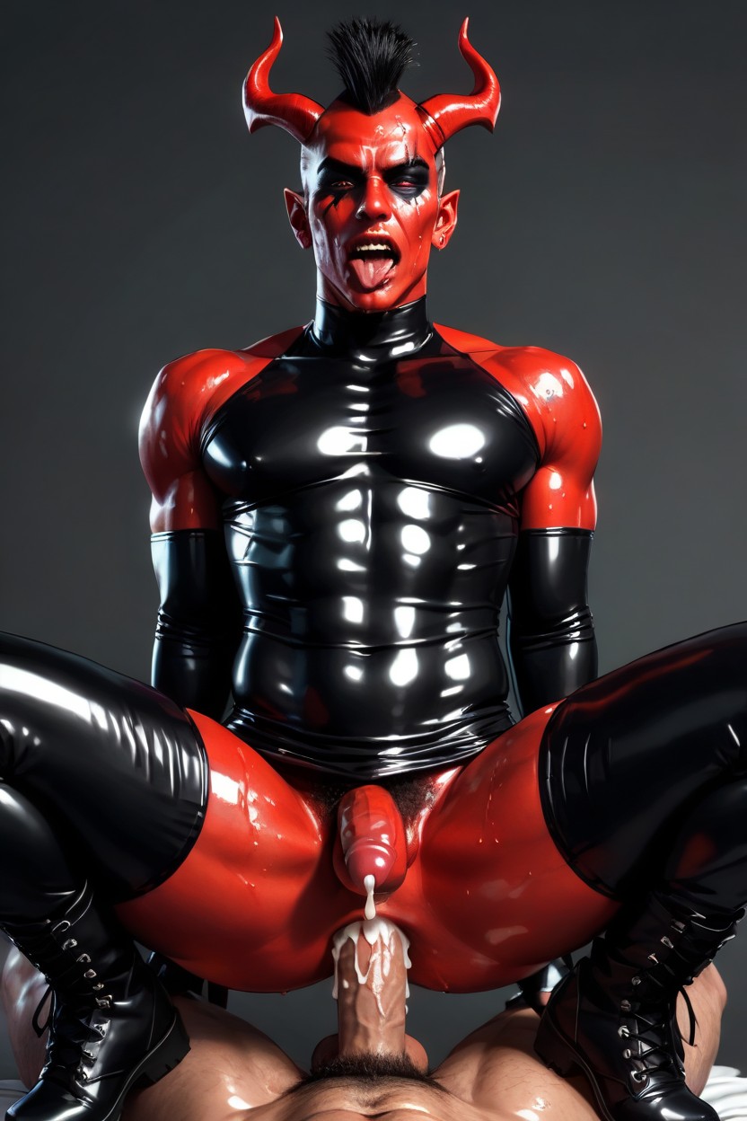18+, Extremely Large Ass, Ahegao AI Gay Porn