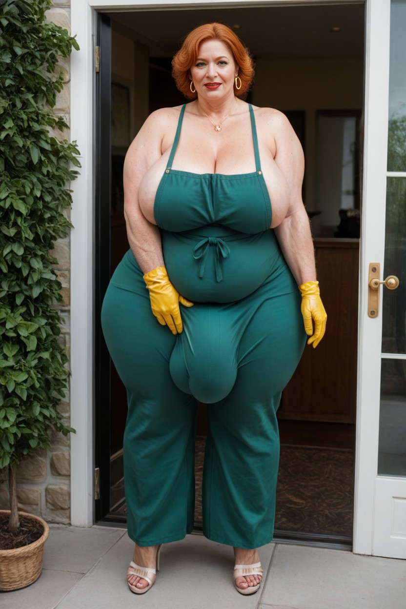 Hairy Feet Hairy Ankles Hairy Bushy Thighs Like A Sasquatch, Standing, Ssbbw AI Porn