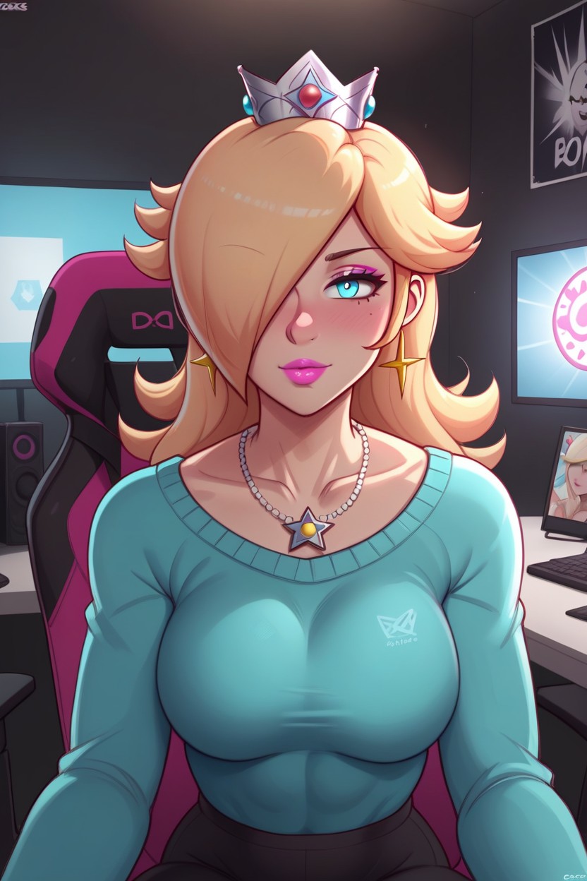 Close Up, Neon Lighting, X Hentai AI Porn