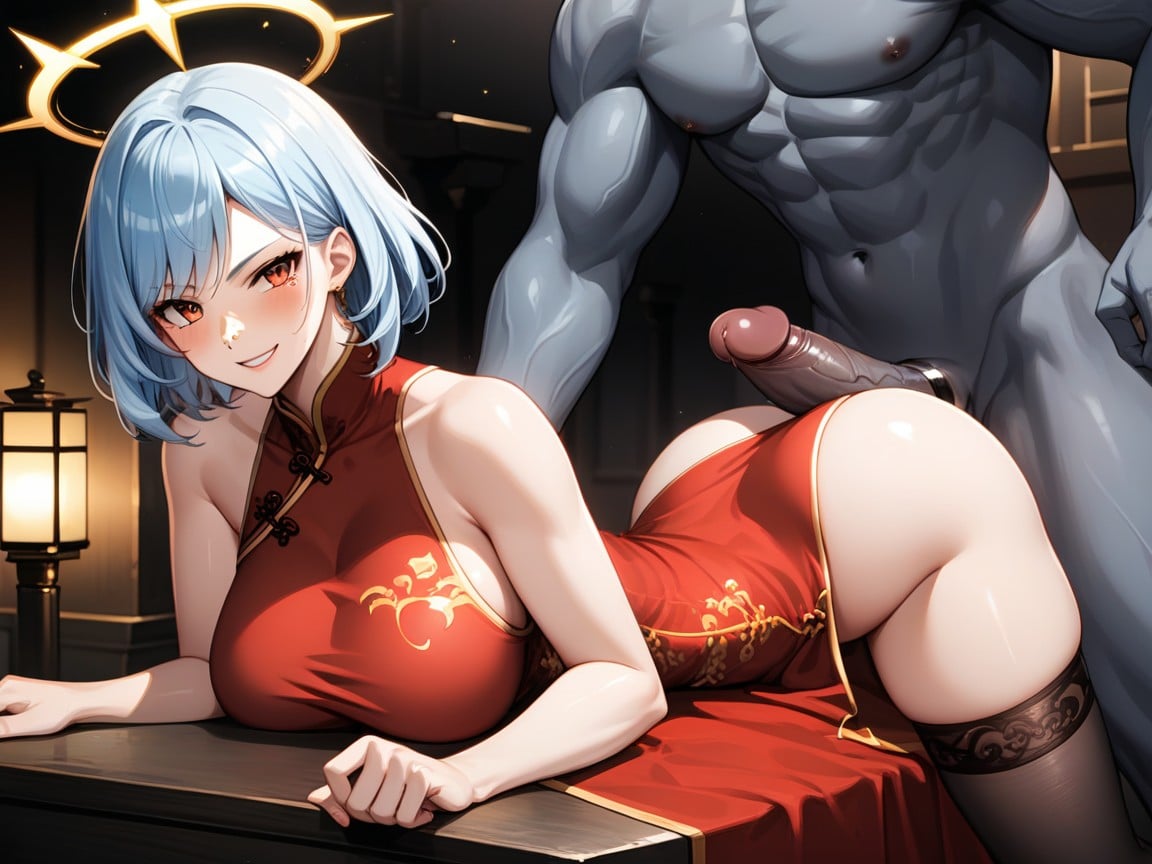 Saggy Breast, Angle Wings, Tears Hentai AI Porn