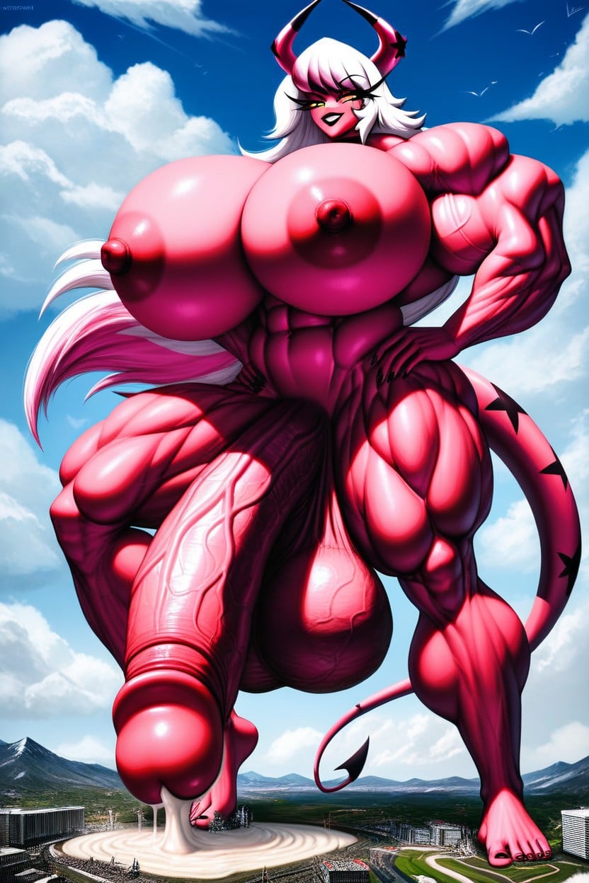 Humanoid Feet, Abs, Hyper Muscular Porno IA transsexuelle