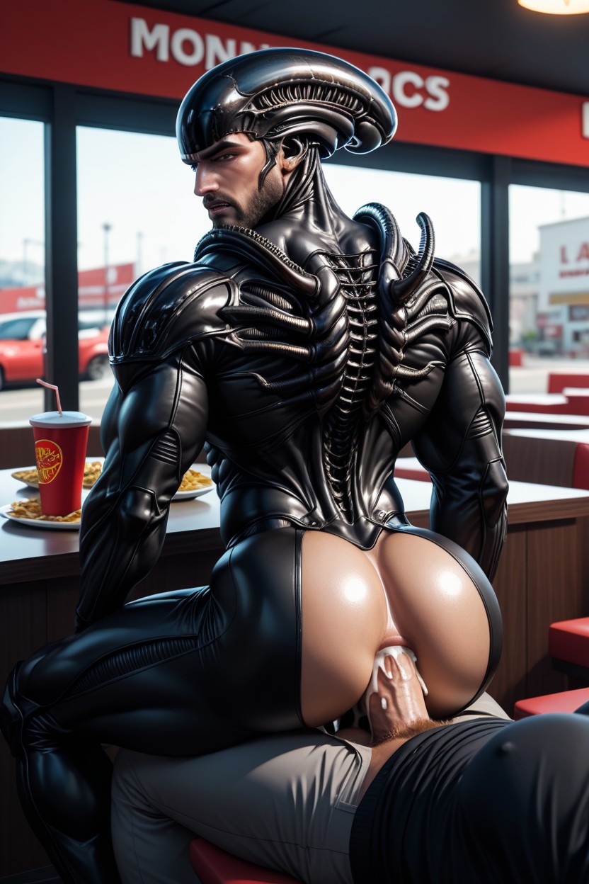 Oiled Skin, Show Wind In Hair, Waist AI Gay Porn