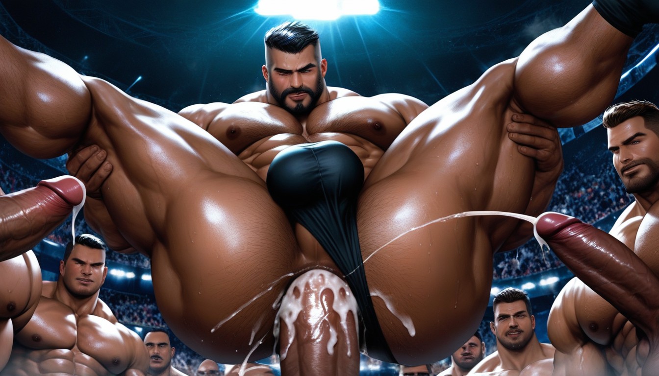 Macho, Anal Sex, Ultra Detailed AI Gay Porn