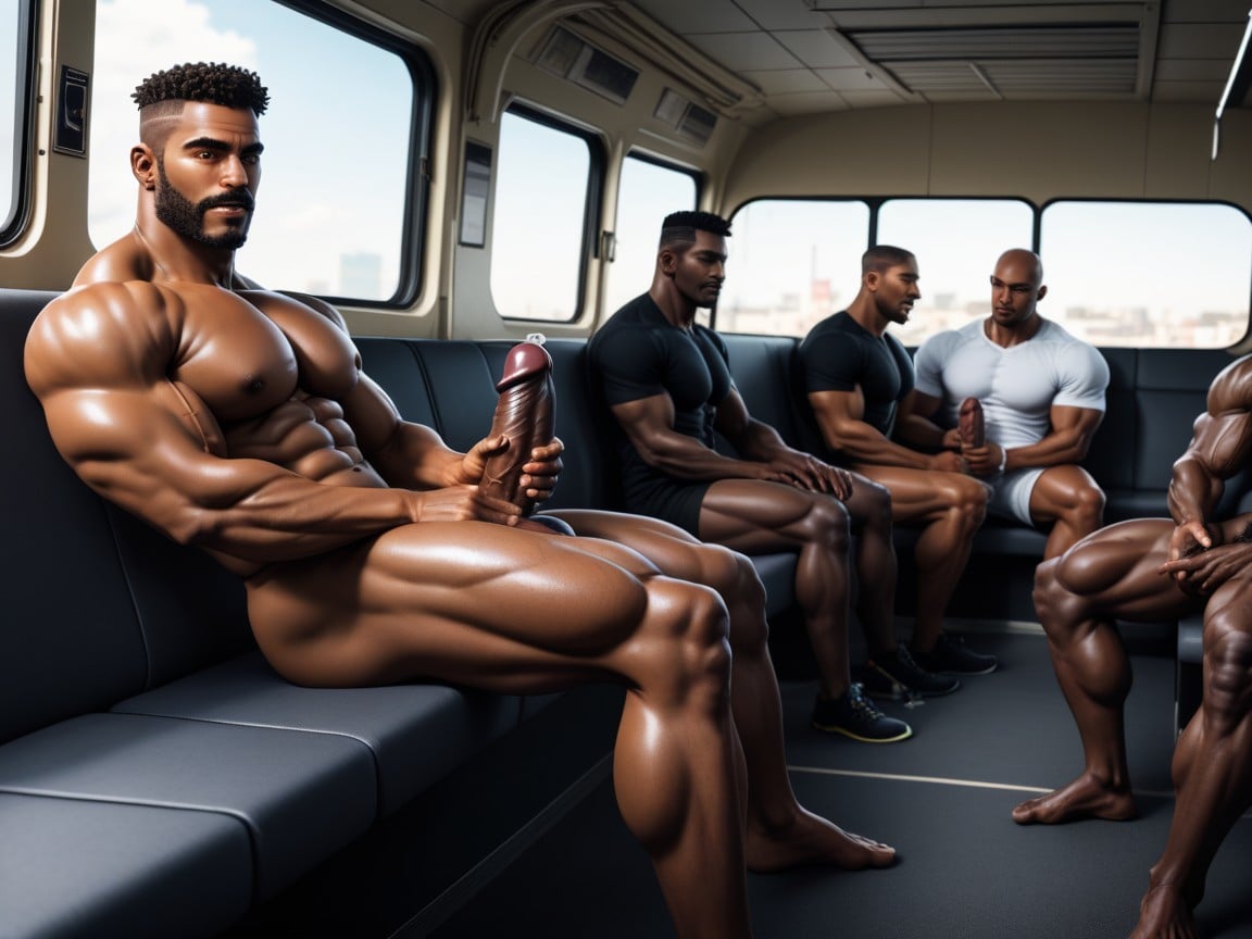 African Hair Texture, Gigantic, Amazing Lover AI Gay Porn