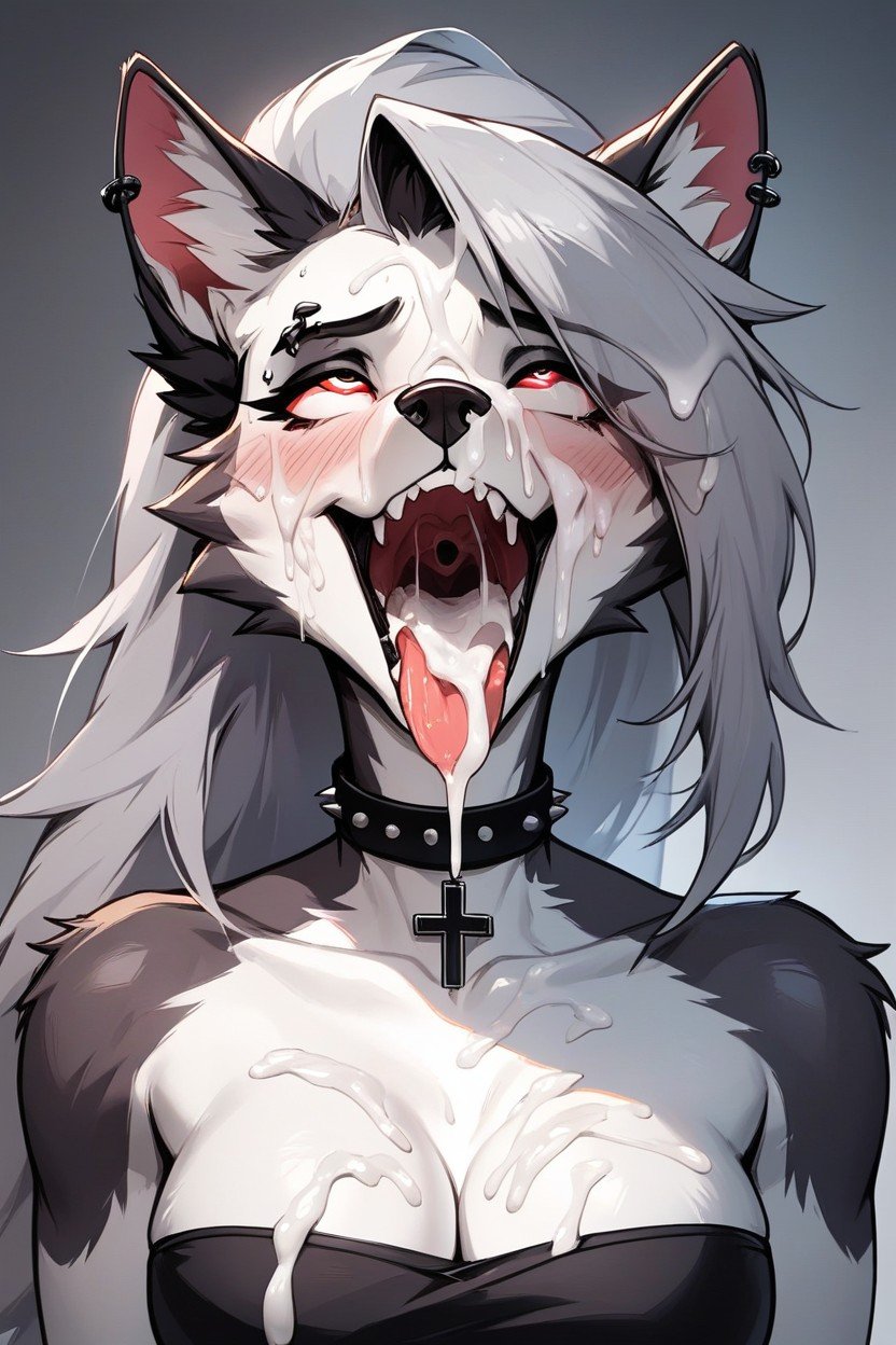 Loona, Exaggerated Orgasm, Gallons Of Cum Furry AI Porn