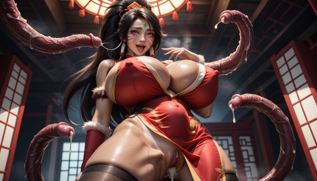 Octane Render, Embarrassed, Long Huge Nipples Hentai AI Porn