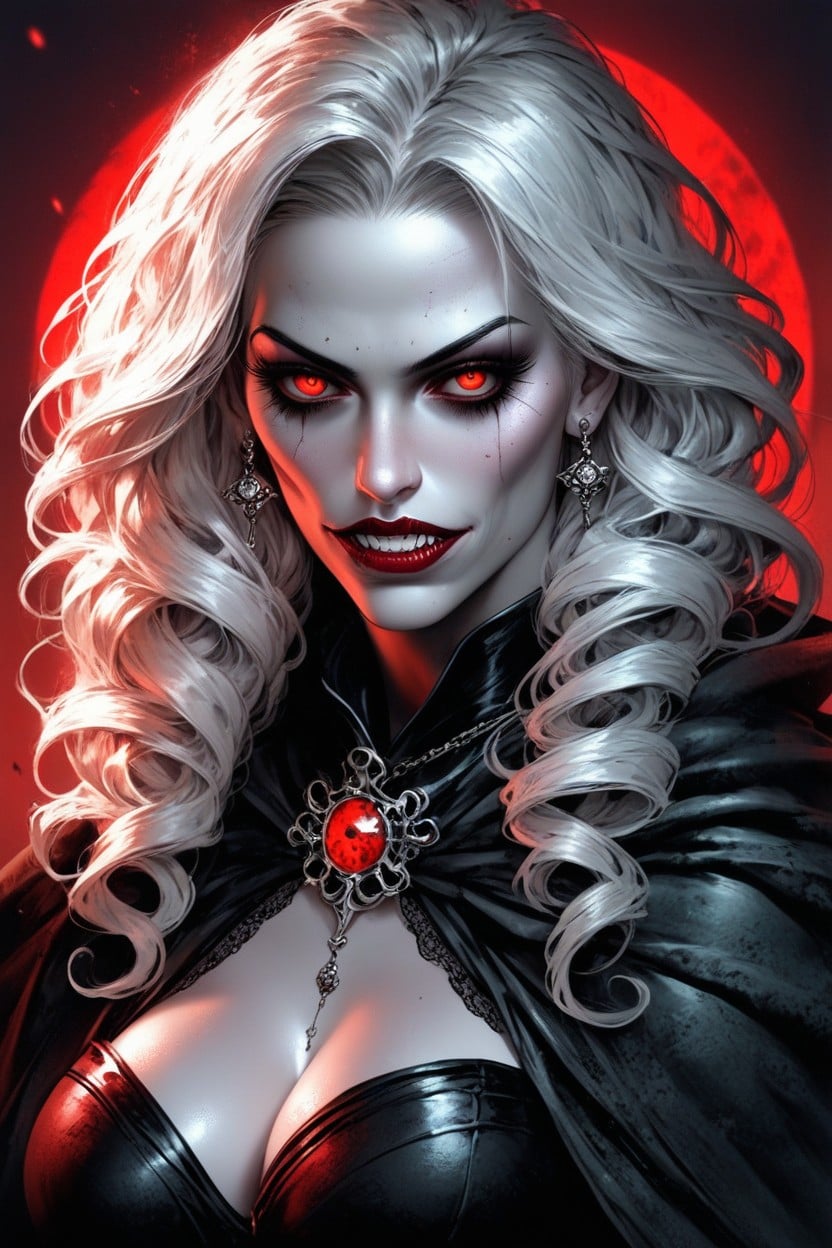 Permed Hair, Their Membranes Stretching Wide Like A Dark, Haunted House MILF AI Porn