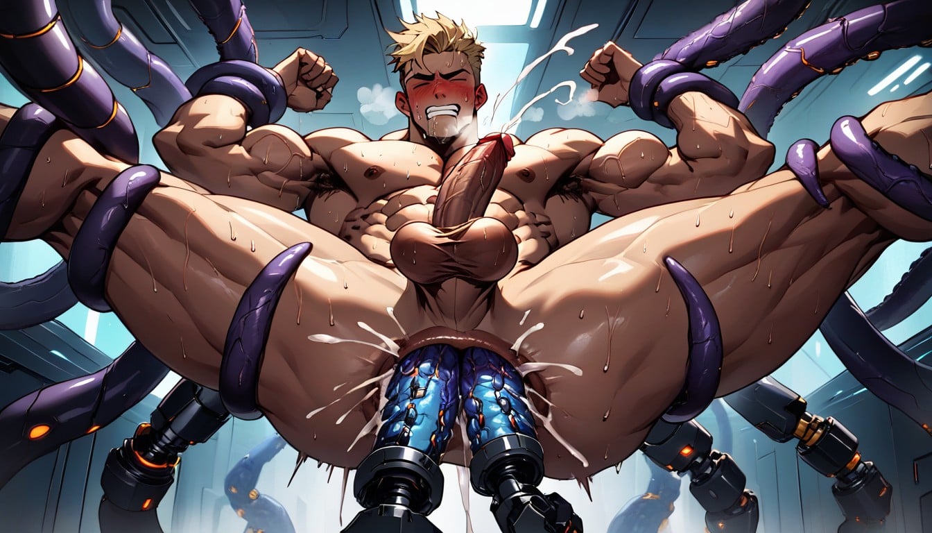 Brown Skin, Very Quartered, Snot AI Gay Porn