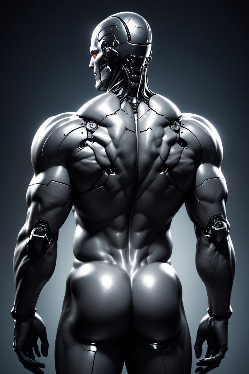 And Reverent Of The Human Form, Man Butt Fetish Focused, Camera Angle Is Bottom Up AI Gay Porn