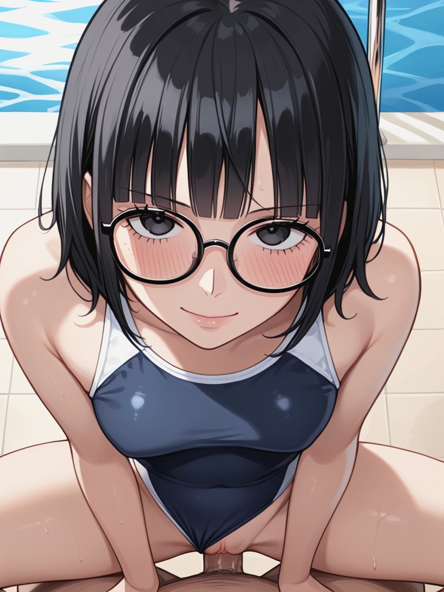 From Above, Bobhair, Small Breasts Hentai AI Porn