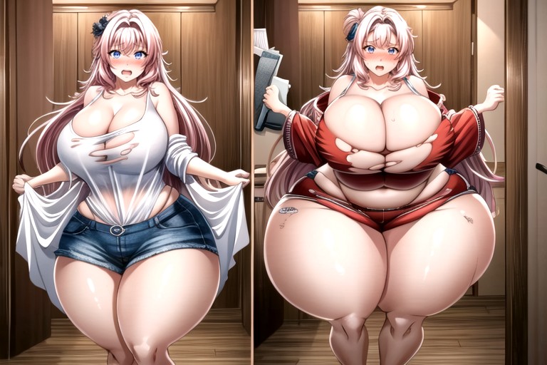 Breast Expansion, Comic, Best Face Hentai AI Porn