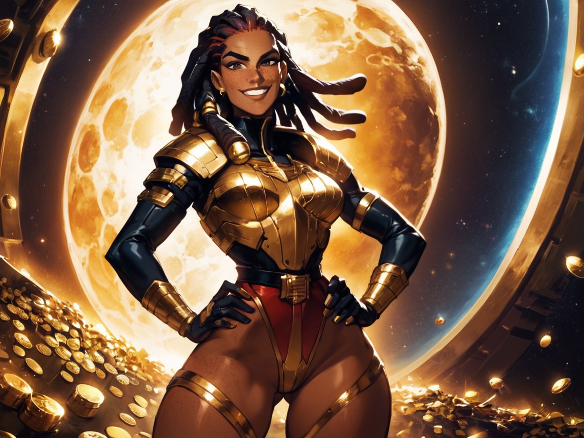Space Armor, Gold Tooth, One Woman Latina KI Porno