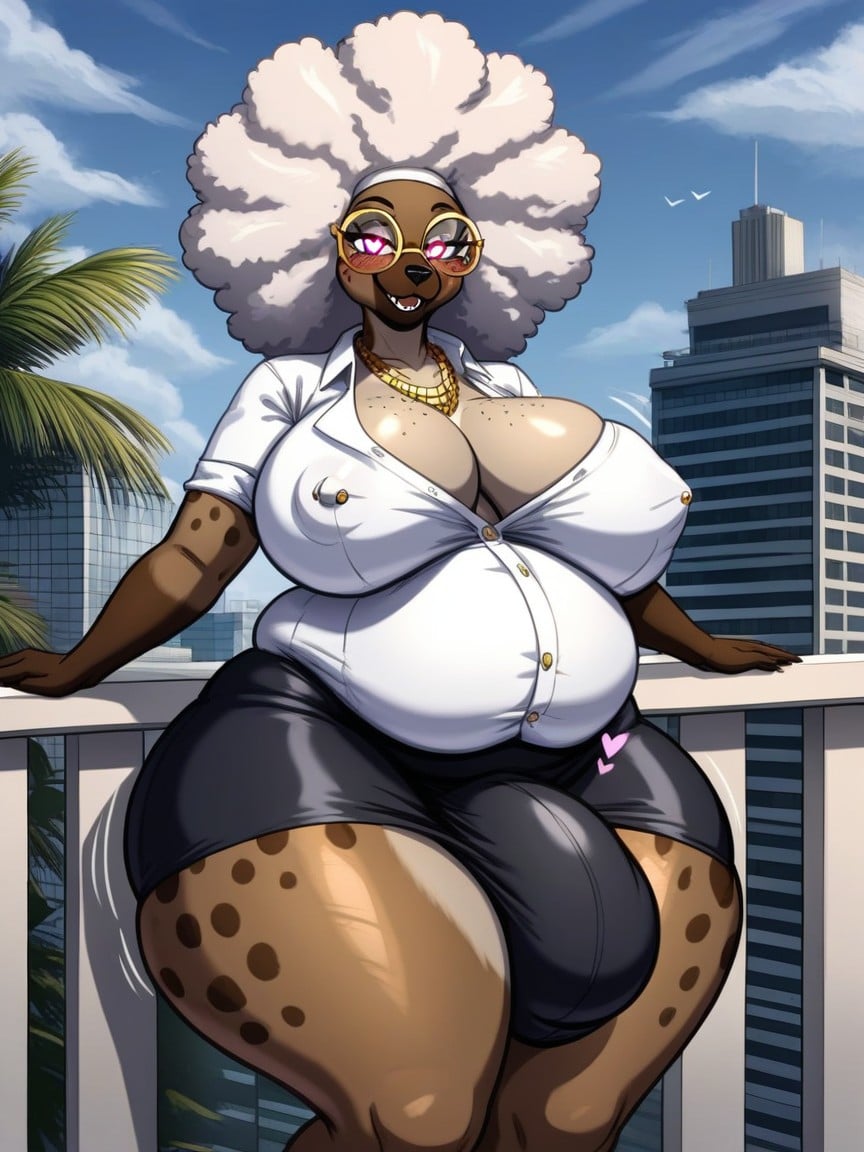 Ojos Rosas, Wobble Lines, Bbw Furry IA